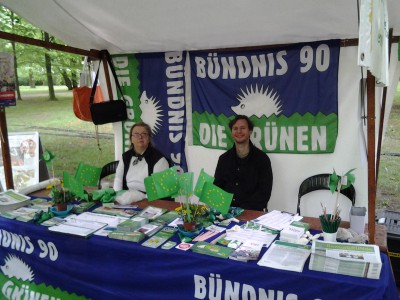 Gruenenstand Bluetenfest Biesdorf 2015