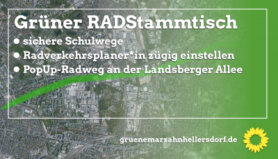 PopUp-Radweg Landsberger Allee