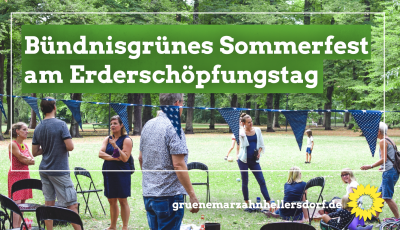 Sommerfest Erderschöpfungstag