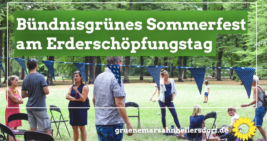 Sommerfest Erderschöpfungstag